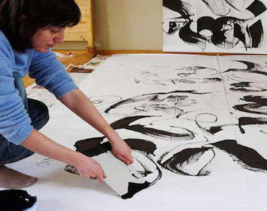 Monica Dengo calligraphy