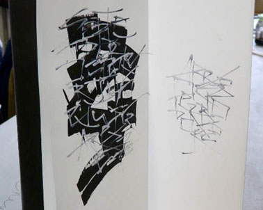 Monica Dengo calligraphy