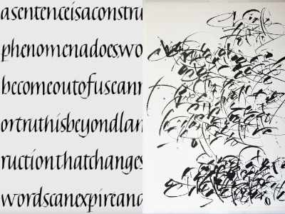 Calligraphy Monica Dengo Calligrafia